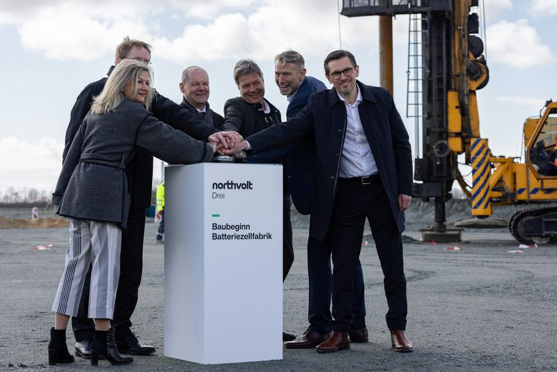 Northvolt стартира строителството на гигазавод за батерии за електромобили в Германия