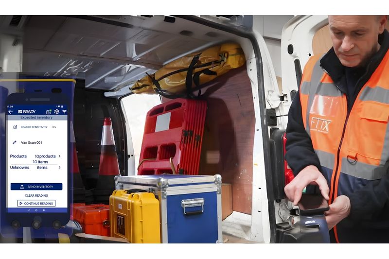 Автоматизирана инвентаризация с RFID решения на Brady Автоматизирана инвентаризация с RFID решения на Brady
