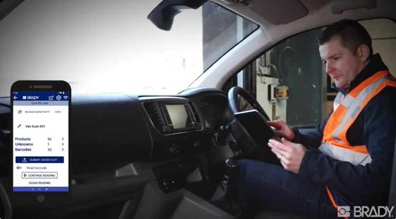 Колко лесна е инвентаризацията за мобилните монтажни екипи с RFID решенията на Brady